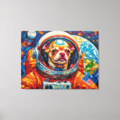 TOILE CHIEN DANS L'ESPACE-CHIHUAHUA 5 (Recto)
