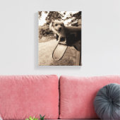 Toile Chien dans une boîte aux lettres (Insitu(Salon))