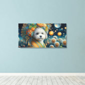 Toile Chien de Bologne (Insitu (Plancher de Bois))