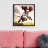 Toile Chien de Bretagne (Insitu(Salon))