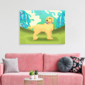 Toile Chien de compagnie dans le parc (Insitu(Salon))