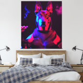 Toile chien de gangster (Insitu(Chambre))