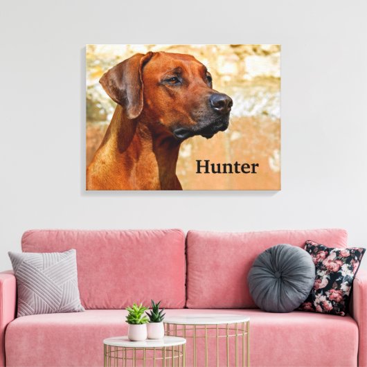 Toile Chien de Rhodesian Ridgeback (Insitu(Salon))