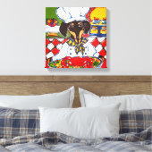TOILE CHIEN DE SAUCE DACHSHUND (Insitu(Chambre))