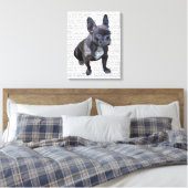 Toile Chien de taureau français (Insitu(Chambre))
