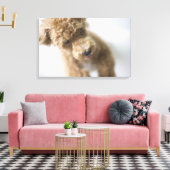 Toile Chien debout à l'étage (Insitu(Salon))
