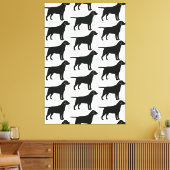 Toile Chien du Black Lab (Insitu(Salon))