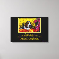 Chien en Fleurs