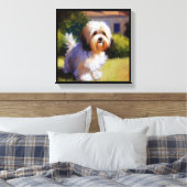Toile Chien Havanais (Insitu(Chambre))
