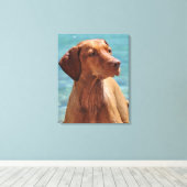 Toile Chien Magyar Vizsla (Insitu (Plancher de Bois))
