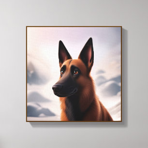 Toile Chien malinois