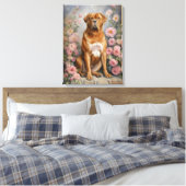 Toile Chien mastiff français de Bordeaux (Insitu(Chambre))