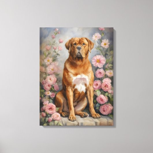 Toile Chien mastiff français de Bordeaux (Recto)