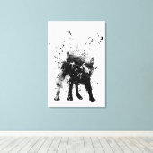 Toile chien mouillé (Insitu (Plancher de Bois))