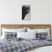 Toile Chien noir (Insitu(Chambre))