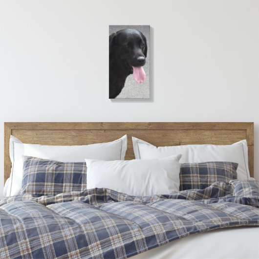 Toile Chien noir (Insitu(Chambre))