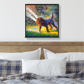 Toile Chien Pointer à poil dur allemand (Insitu(Chambre))
