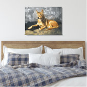 Toile Chien rouillé (Insitu(Chambre))