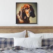 Toile Chien Saint-Hubert (Insitu(Chambre))
