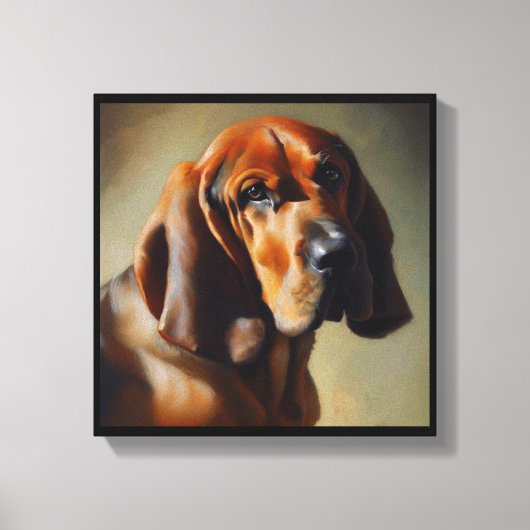 Toile Chien Saint-Hubert (Recto)