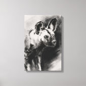 Toile Chien Sauvage (Recto)