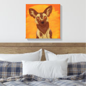 Toile Chien sauvage africain (Insitu(Chambre))