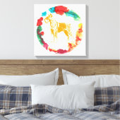 Toile Chien Schnauzer (Insitu(Chambre))