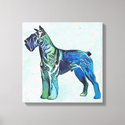 Toile Chien Schnauzer (Recto)