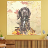 Toile Chien spaniel spaniel cocker au chocolat (Insitu(Salon))