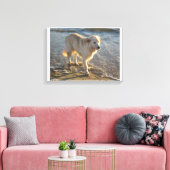 Toile Chien Sur La Rive (Insitu(Salon))