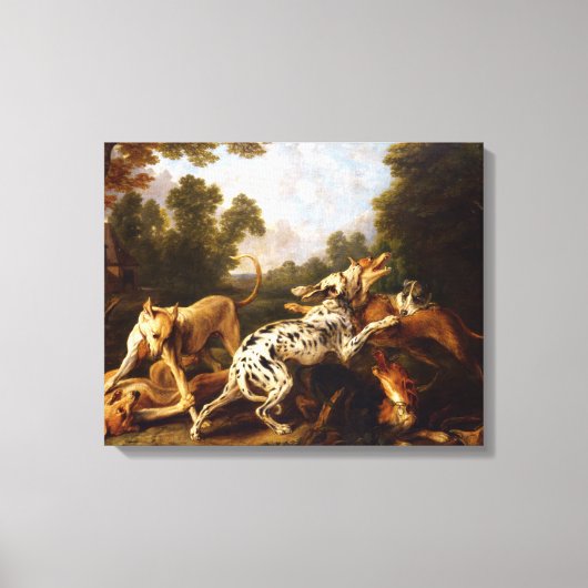 Toile Chiens combattant (par Frans Snyders) (Recto)