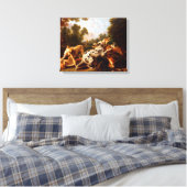 Toile Chiens combattant (par Frans Snyders) (Insitu(Chambre))