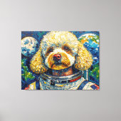 TOILE CHIENS DANS L'ESPACE-CANICHE 16 (Recto)