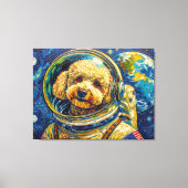 TOILE CHIENS DANS L'ESPACE-CANICHE 18 (Recto)