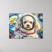 TOILE CHIENS DANS L'ESPACE-CANICHE 19 (Recto)