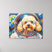TOILE CHIENS DANS L'ESPACE-CANICHE 20 (Recto)