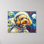 TOILE CHIENS DANS L'ESPACE-CANICHE 24 (Recto)