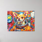 TOILE CHIENS DANS L'ESPACE-CHIHUAHUA 10 (Recto)