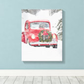 Toile Chiens dans un camion (Insitu (Plancher de Bois))