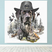 Toile Chiens de chasse (BSP) (Insitu (Plancher de Bois))