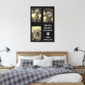 Toile Chiens laissant des empreintes digitales | Collage (Insitu(Chambre))
