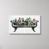 Toile Chiens sur Sofa (Recto)