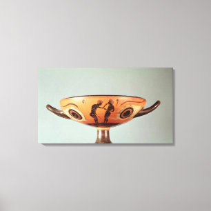 Toile Chiffre noir kylix, c.580-525 AVANT JÉSUS CHRIST