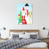 Toile Chiffres de Noël (Insitu(Chambre))