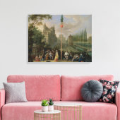 Toile Chiffres élégants (Insitu(Salon))
