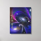 Toile Chiffres squelettiques en Cosmos (Recto)