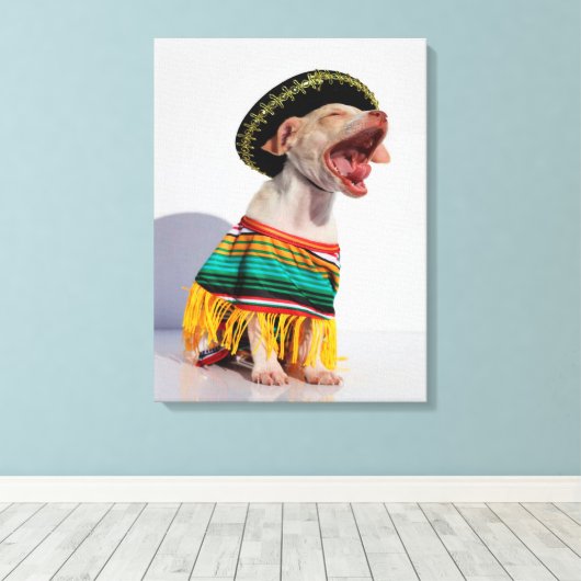 Toile Chihuahua (Insitu (Plancher de Bois))