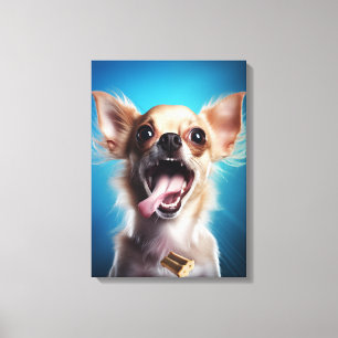 Toile Chihuahua Action de traitement