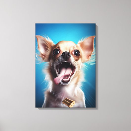 Toile Chihuahua Action de traitement (Recto)