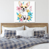Toile Chihuahua du printemps (Insitu(Chambre))